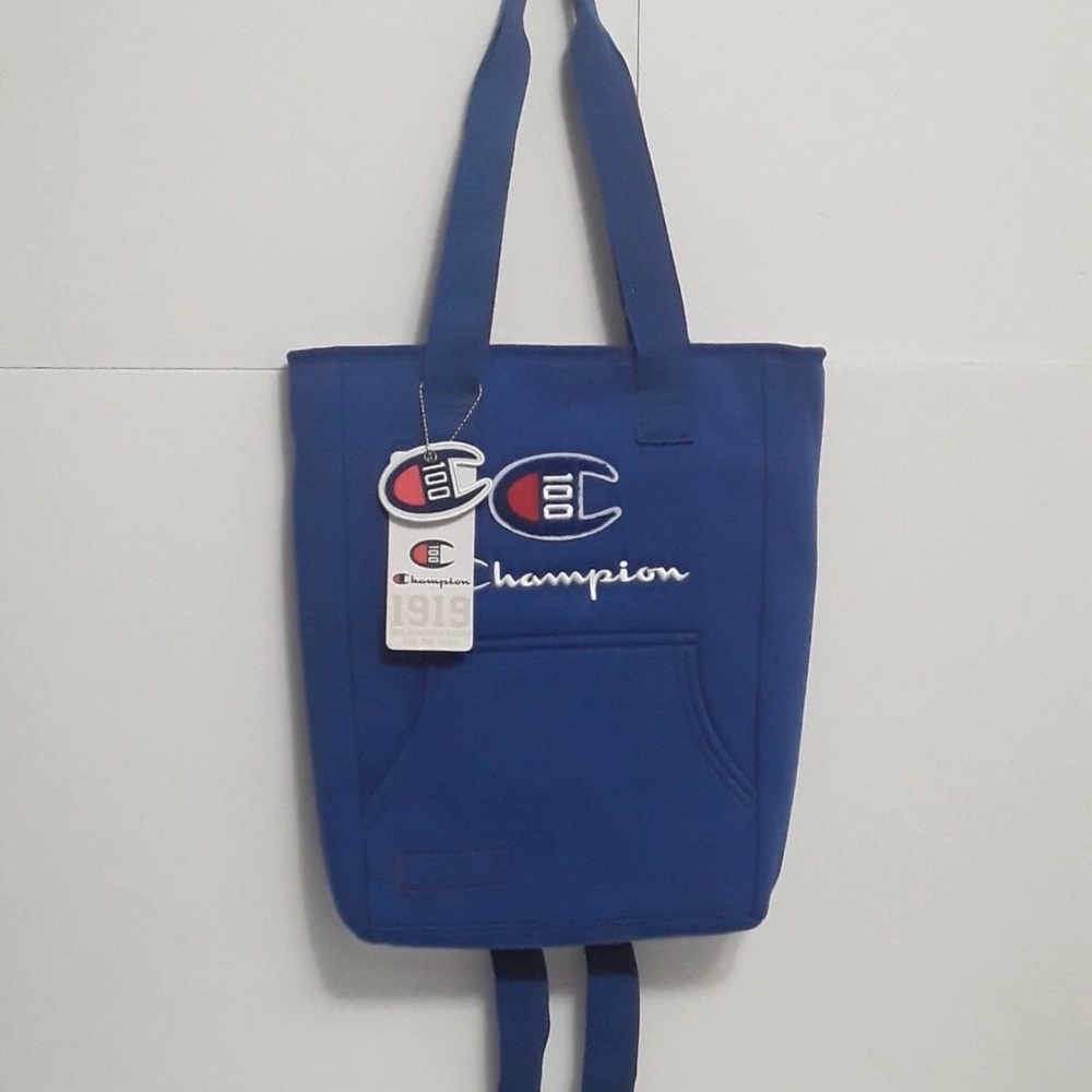 Champion 100 Year Shuffle Convertible Tote Backpack (Blue)